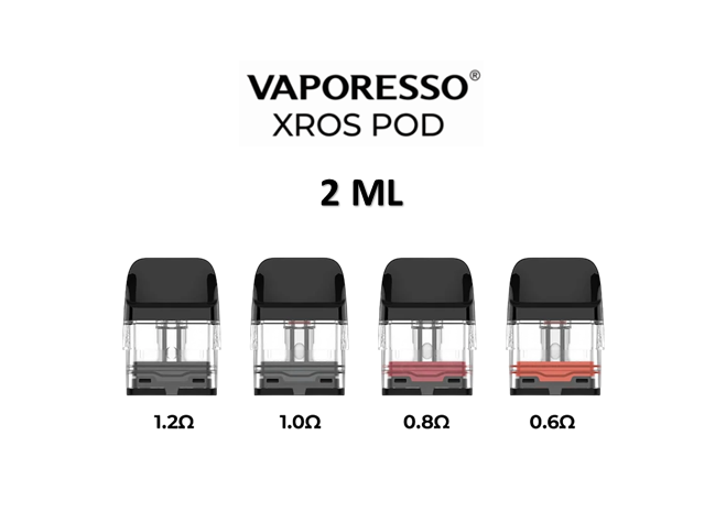 COIL VAPORESSO XROS 2 ML (UNIDADE)