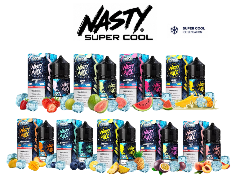 JUICE  NASTY SUPER COOL 60ML 3MG