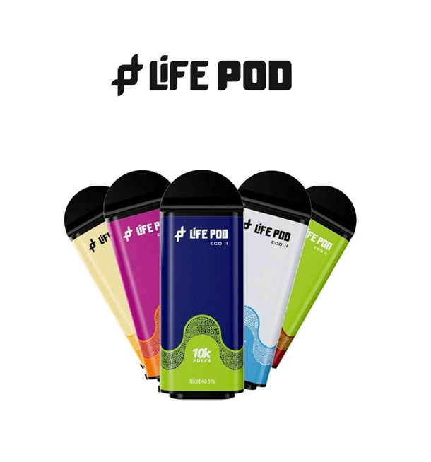 LIFE POD ECO REFIL 10 MIL PUFFS