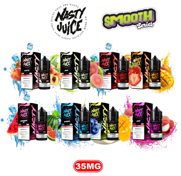 SALT NASTY SMOOTH SERIES 35 MG 30ML